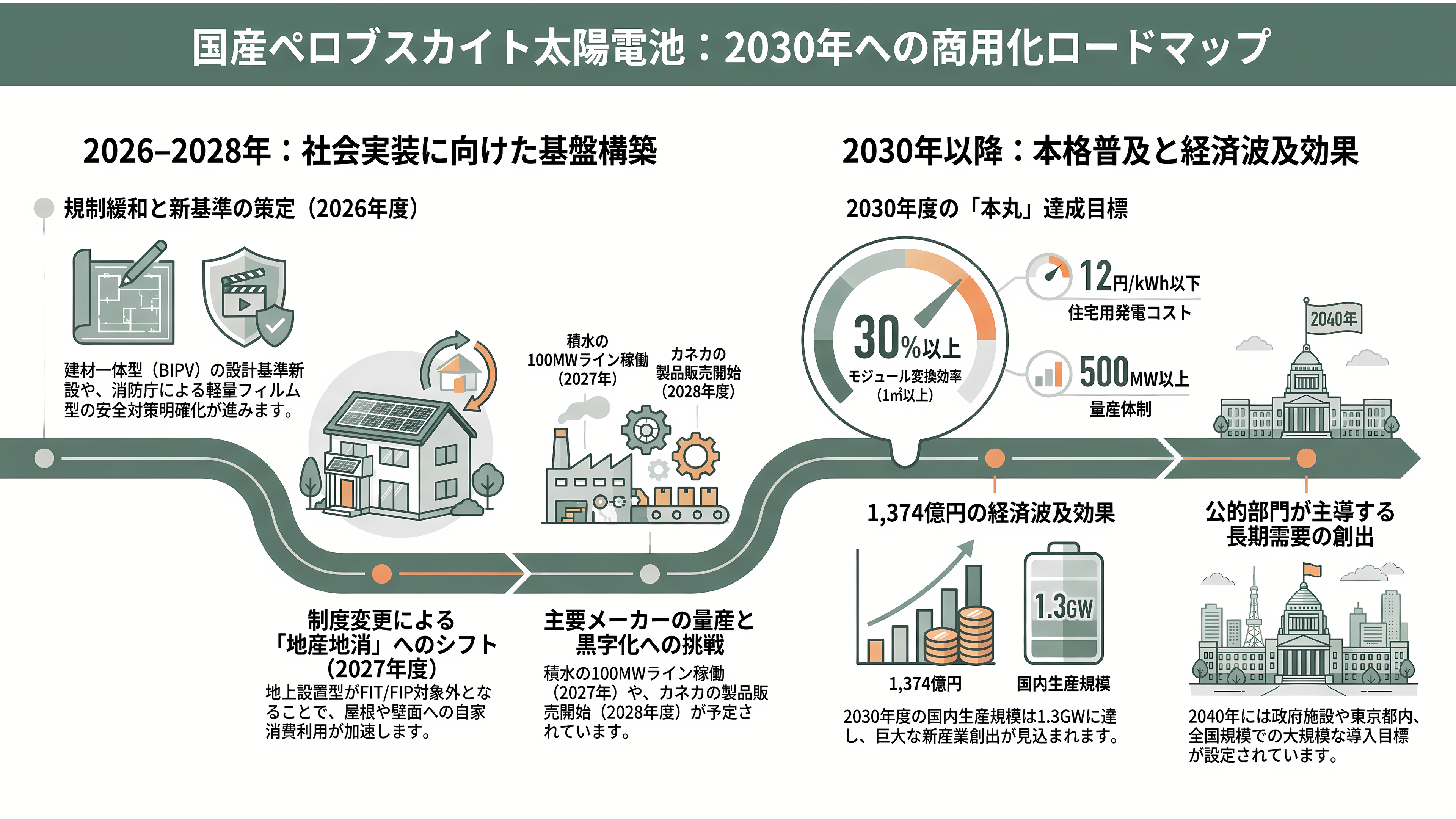 カネカ、次世代型タンデム太陽電池量産技術実証事業が、グリーンイノベーション基金事業(GI基金)に採択 - 今後 ― いつ、何が観測できるか - 章扉