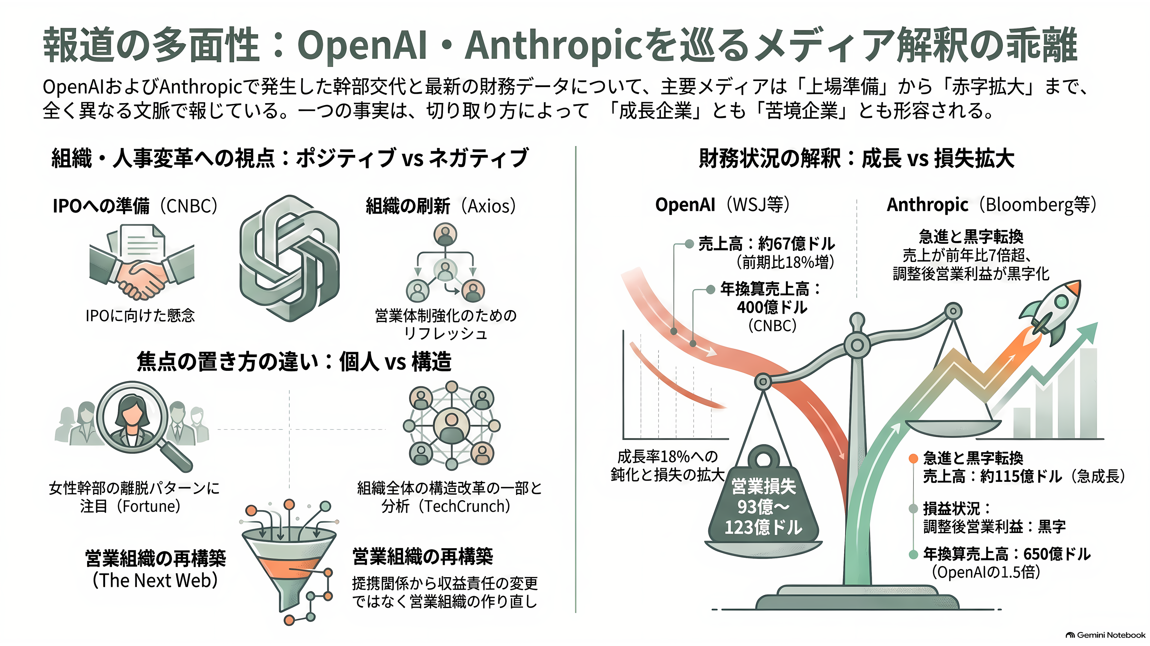 OpenAI COO退職の2日後、職務の大半を引き継いだ後任の元Slack CEO Denise Dresser(デニス・ドレッサー)までもが退職 - 各紙・各サイトの報じ方はどう割れたか - 章扉