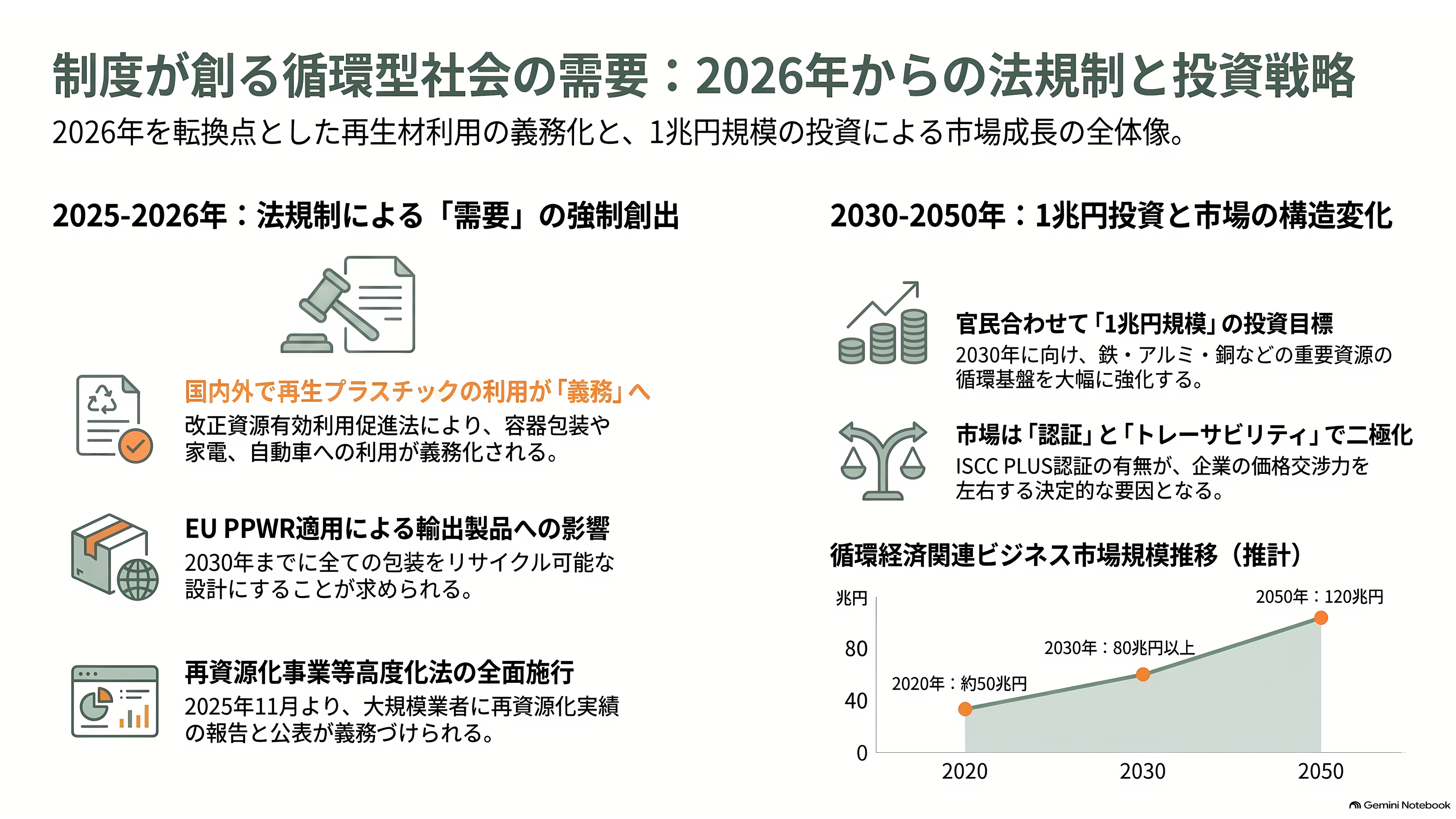 眠れる資源、都市油田。関連銘柄4選。レゾナック（4004）、三菱ケミカルG（4188）、三和油化工業（4125）、リファインバースG（7375） - 制度が需要をつくる——改正資源有効利用促進法、PPWR、そして1兆円計画 - 章扉