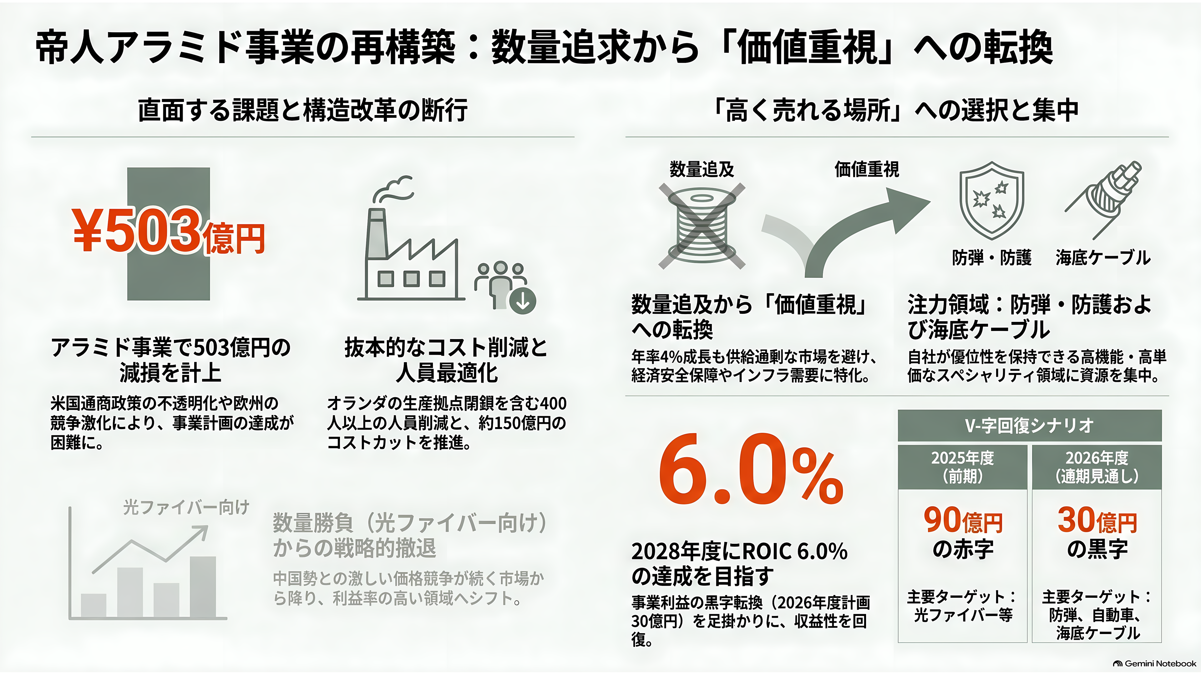 軽量、超高強度、高耐熱のアラミド繊維(Aramid fiber)とは。パラ系アラミド繊維とメタ系アラミド繊維 - 帝人はなぜ、伸びている用途から降りるのか - 章扉