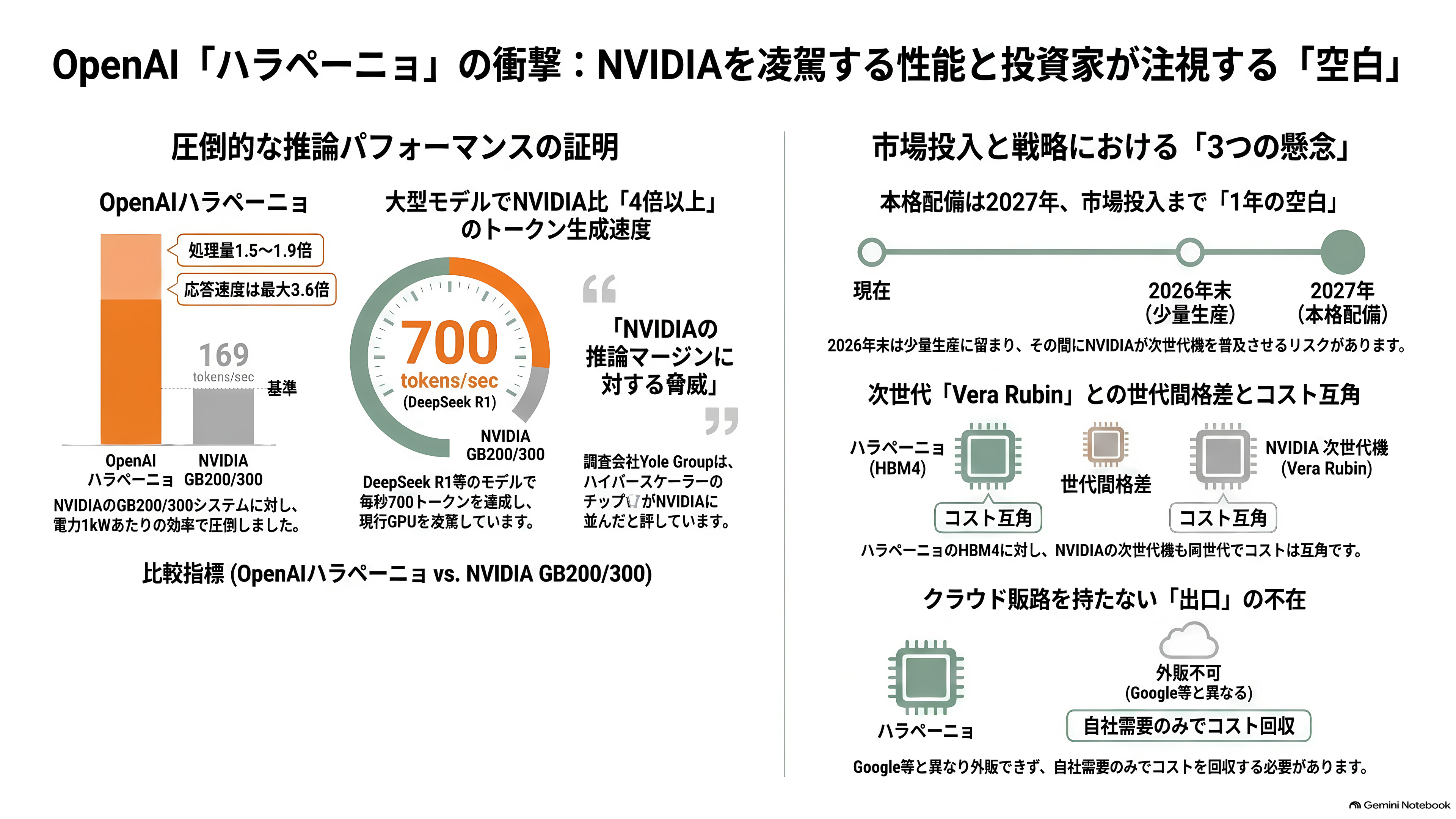 AI関連各社が一斉に推論専用の自社チップ開発へ。OpenAI Jalapeño(ハラペーニョ)、AMDによるTaalas買収、Anthropicも設計チームを始動 - ベンチマークの中身と、投資家が見ている穴 - 章扉