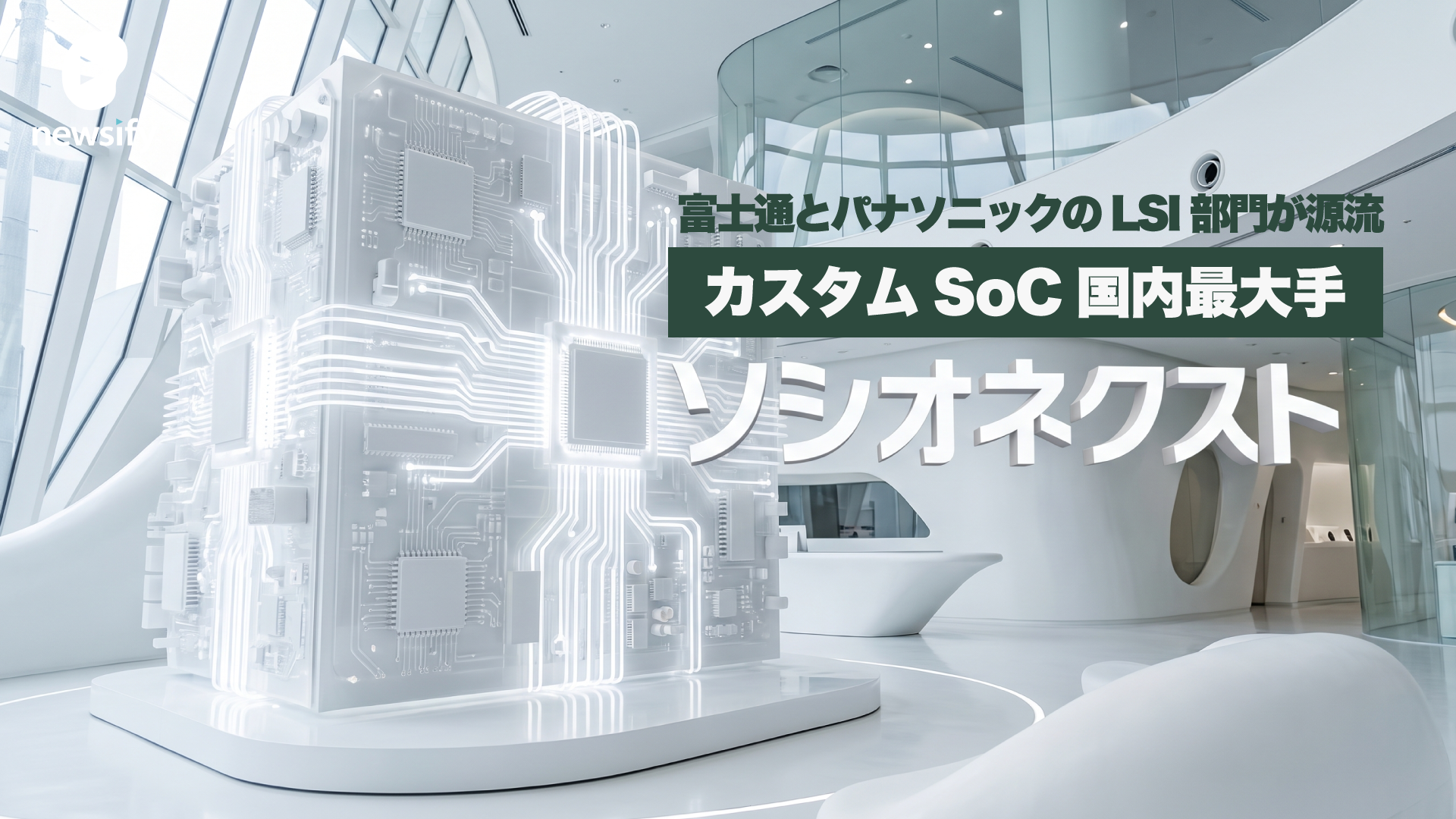 富士通とパナソニックのLSI部門が源流、カスタムSoC国内最大手ソシオネクスト（6526）。吉田久人新社長が6月就任