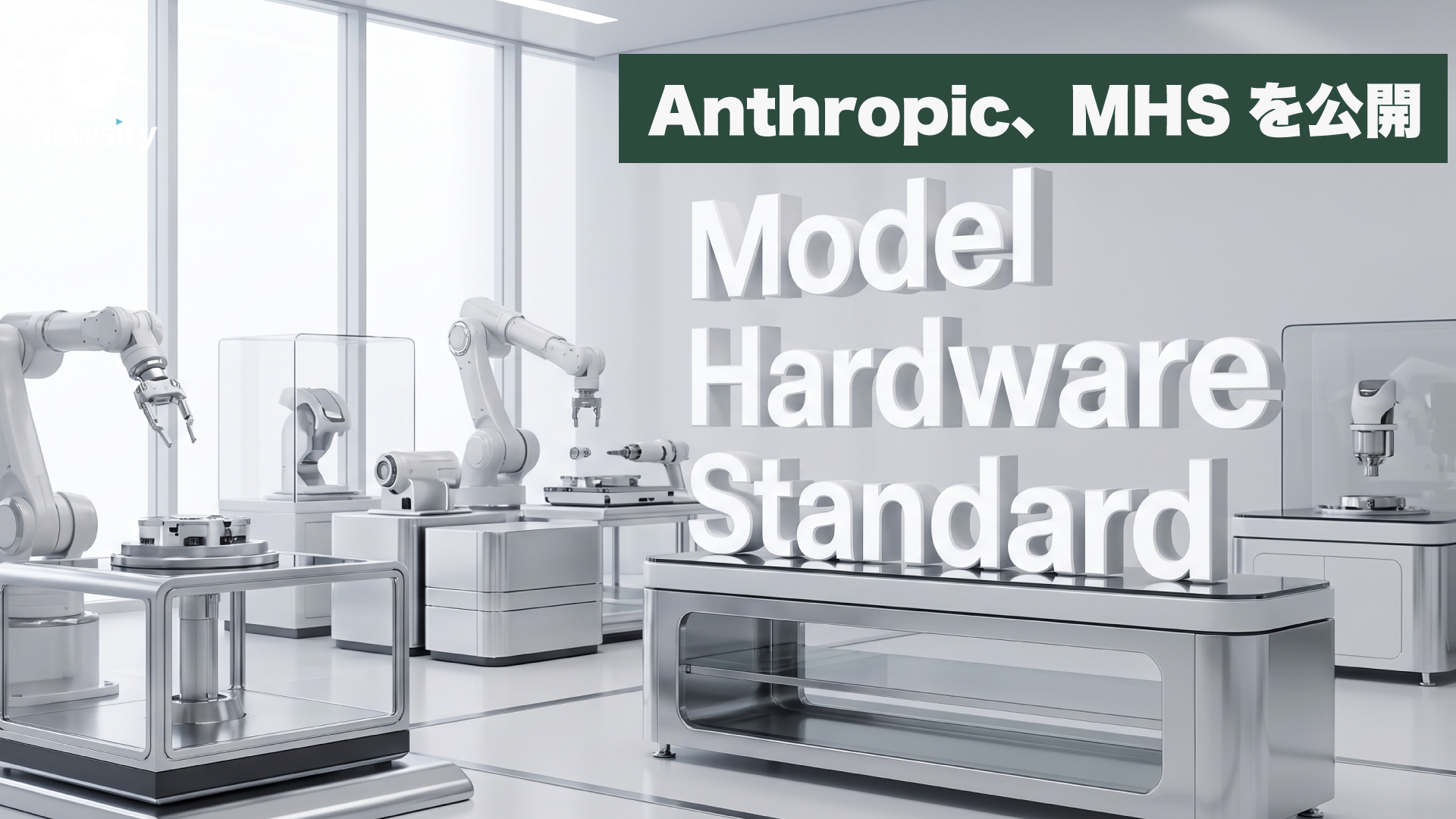 Anthropic（アンソロピック）、MHS（Model Hardware Standard）を公開。紙のマニュアルと担当者の頭の中にあった装置の安全な動かし方を、機械が読めるドライバに埋め込む