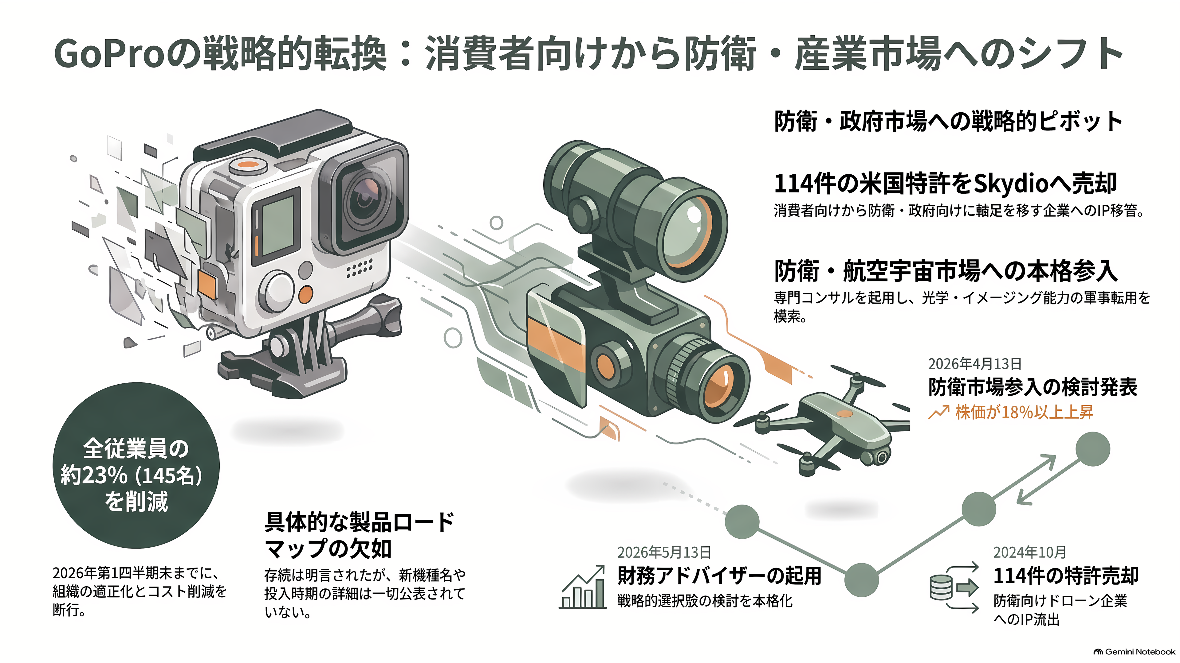 アクションカメラの草分けGoPro、逆三角合併(Reverse Triangular Merger)により米フォトニクス企業Starman Optical(スターマン・オプティカル)グループ傘下に - GoProのカメラはどうなるのか - 章扉