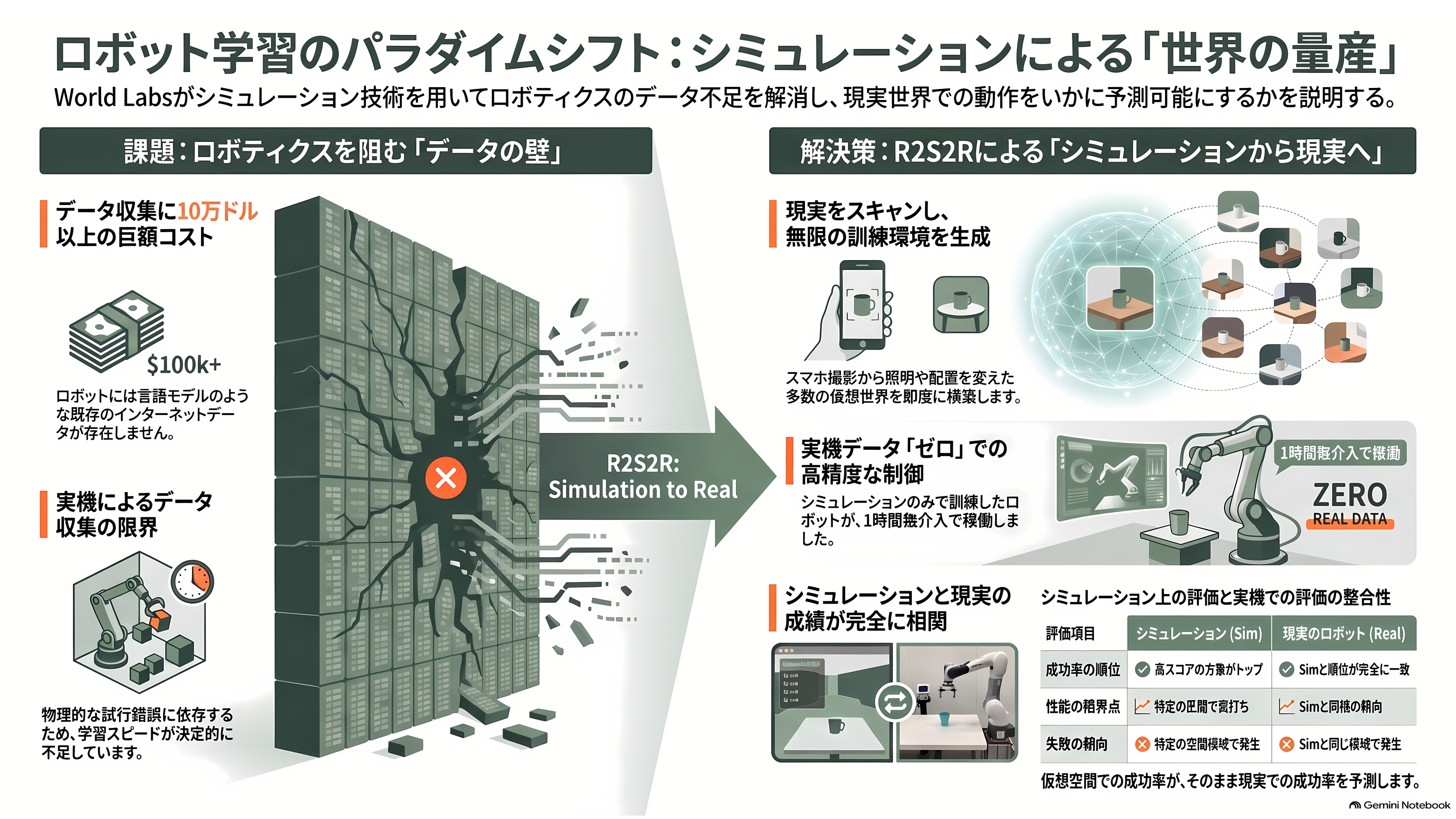 フェイフェイ・リーのWorld Labs、同社が掲げる空間知能（Spatial Intelligence）実装したAtlasを発表。画像から3D空間を生成 - ロボットのための「世界の量産」 - 章扉