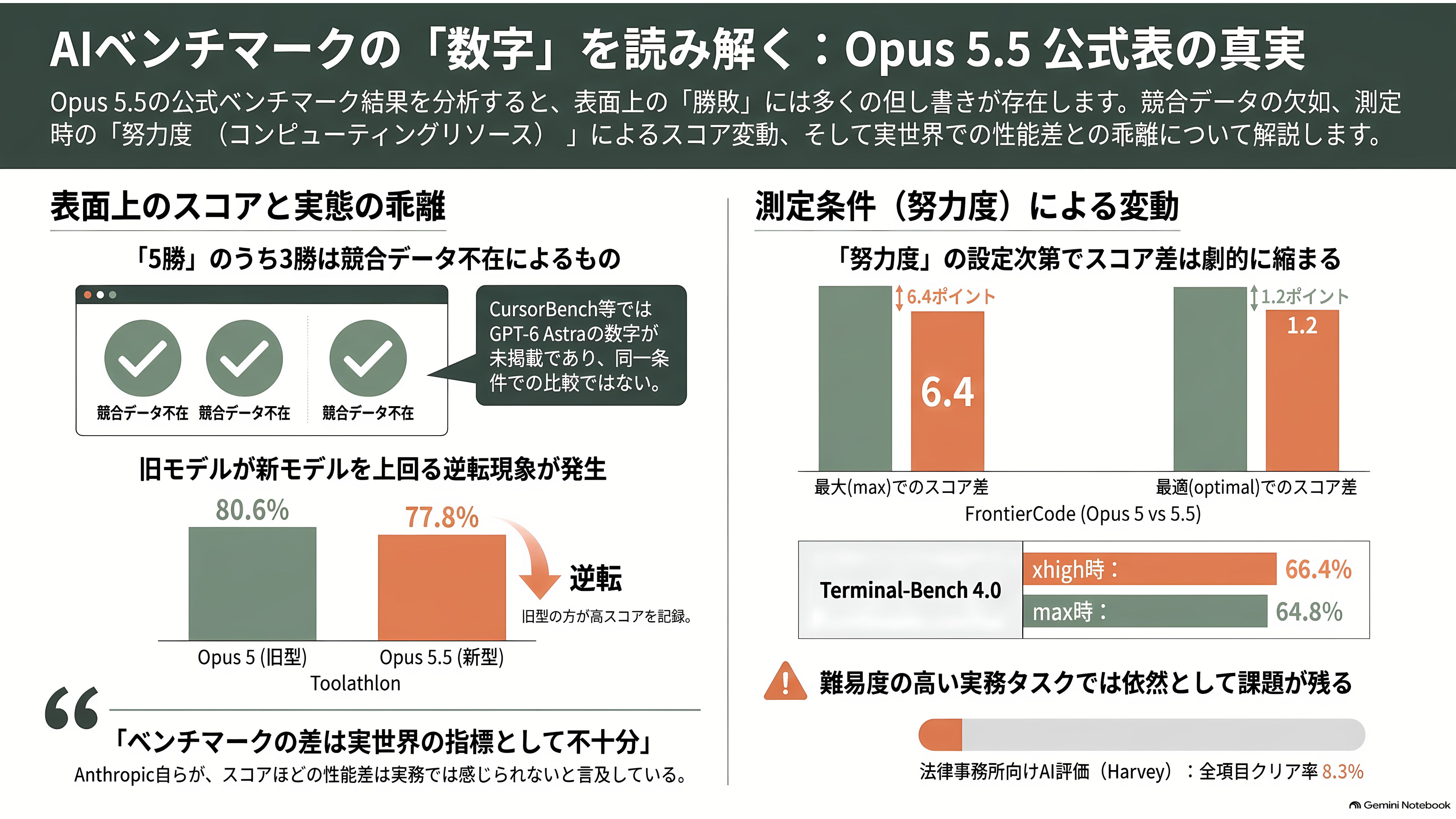 Claude Opus 5.5リリース。公式ベンチマークを読み解く - 公式表の読み方 - 章扉