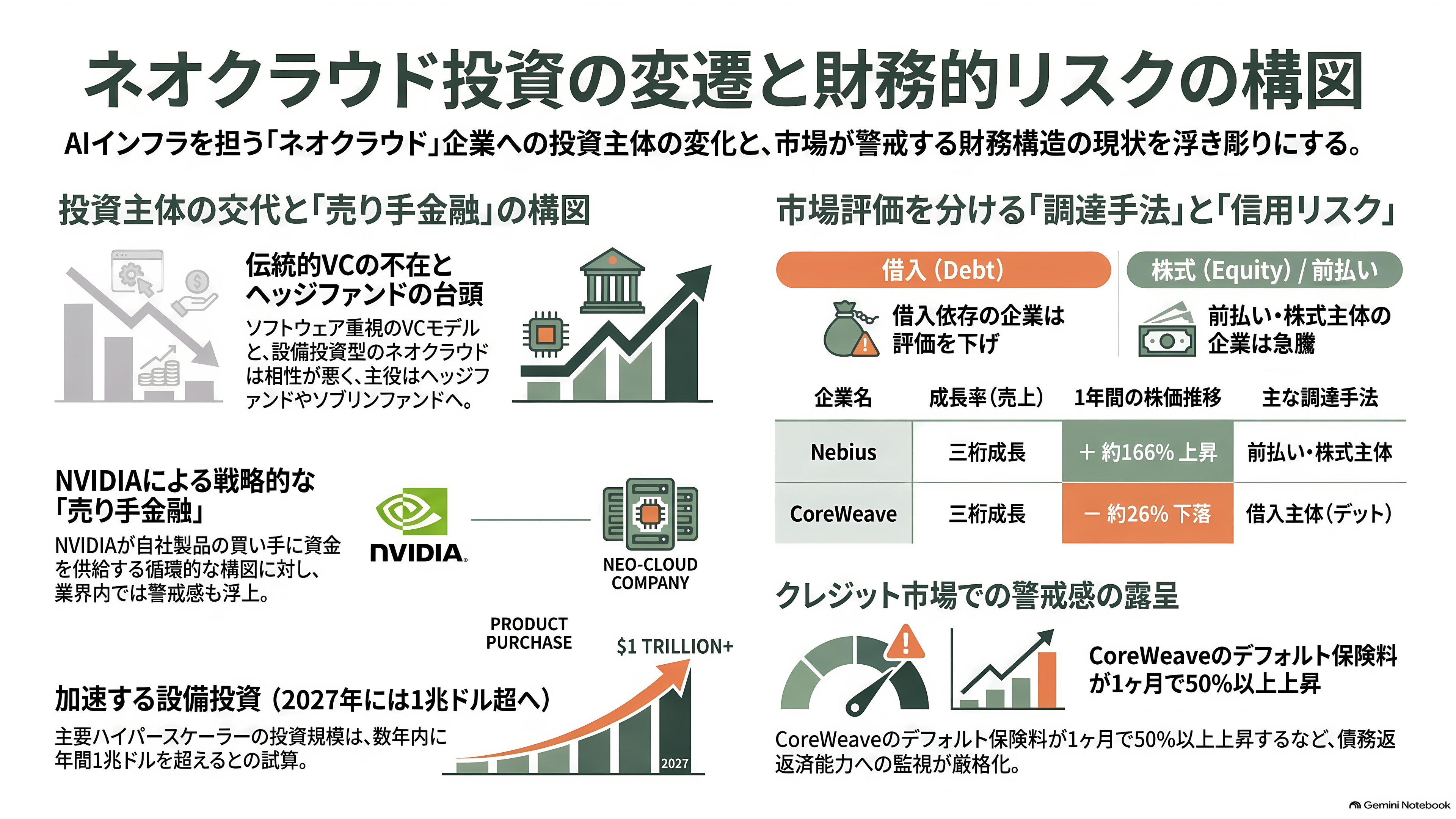 ネオクラウド（CoreWeave / Nebius / Lambda）、借金で建てるGPU - シリコンバレーはどう見ているか - 章扉
