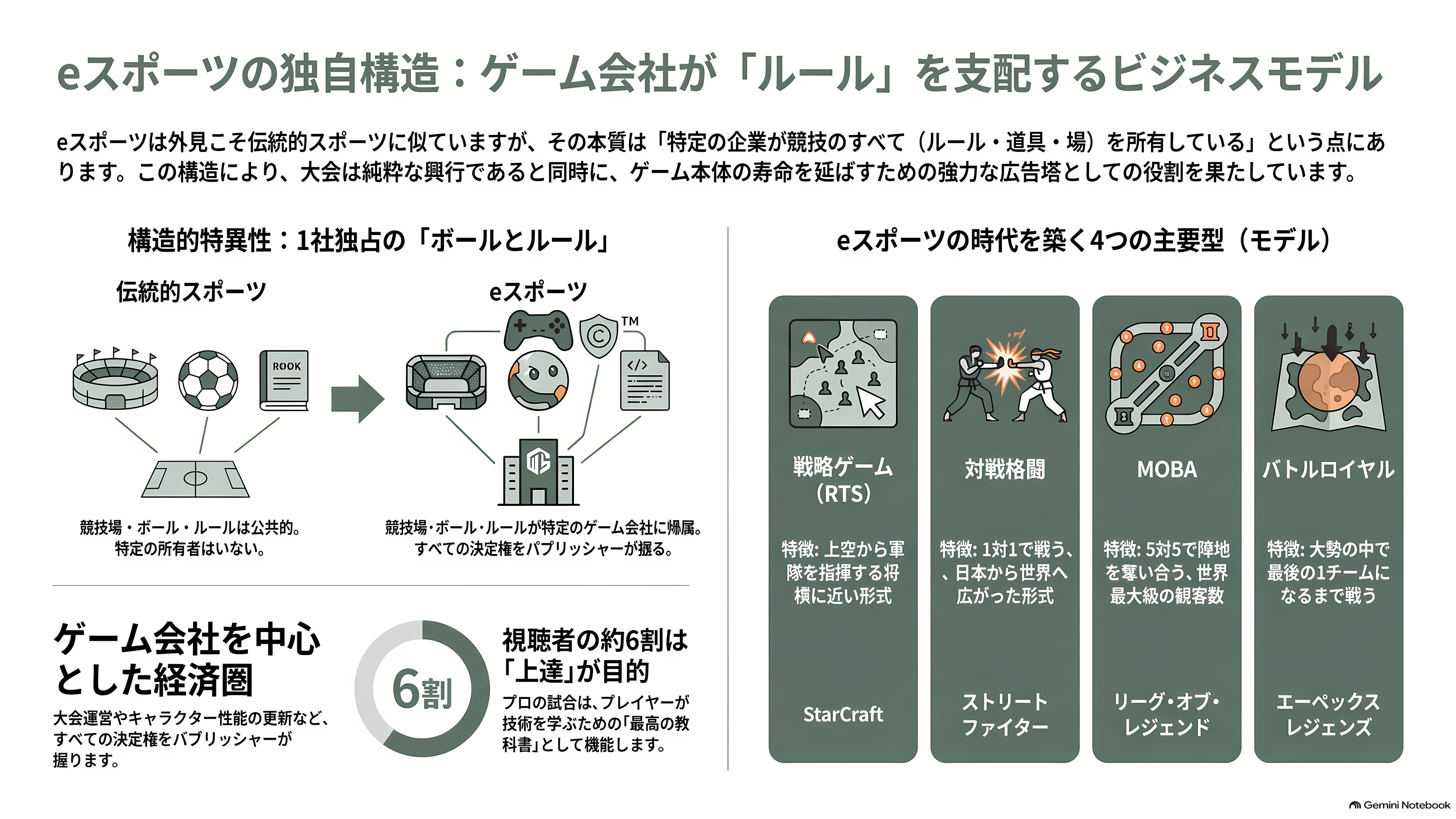 eスポーツ（esports）の市場規模とプレイヤー企業 - eスポーツとは何か――ボールとルールを、1社が持っている - 章扉