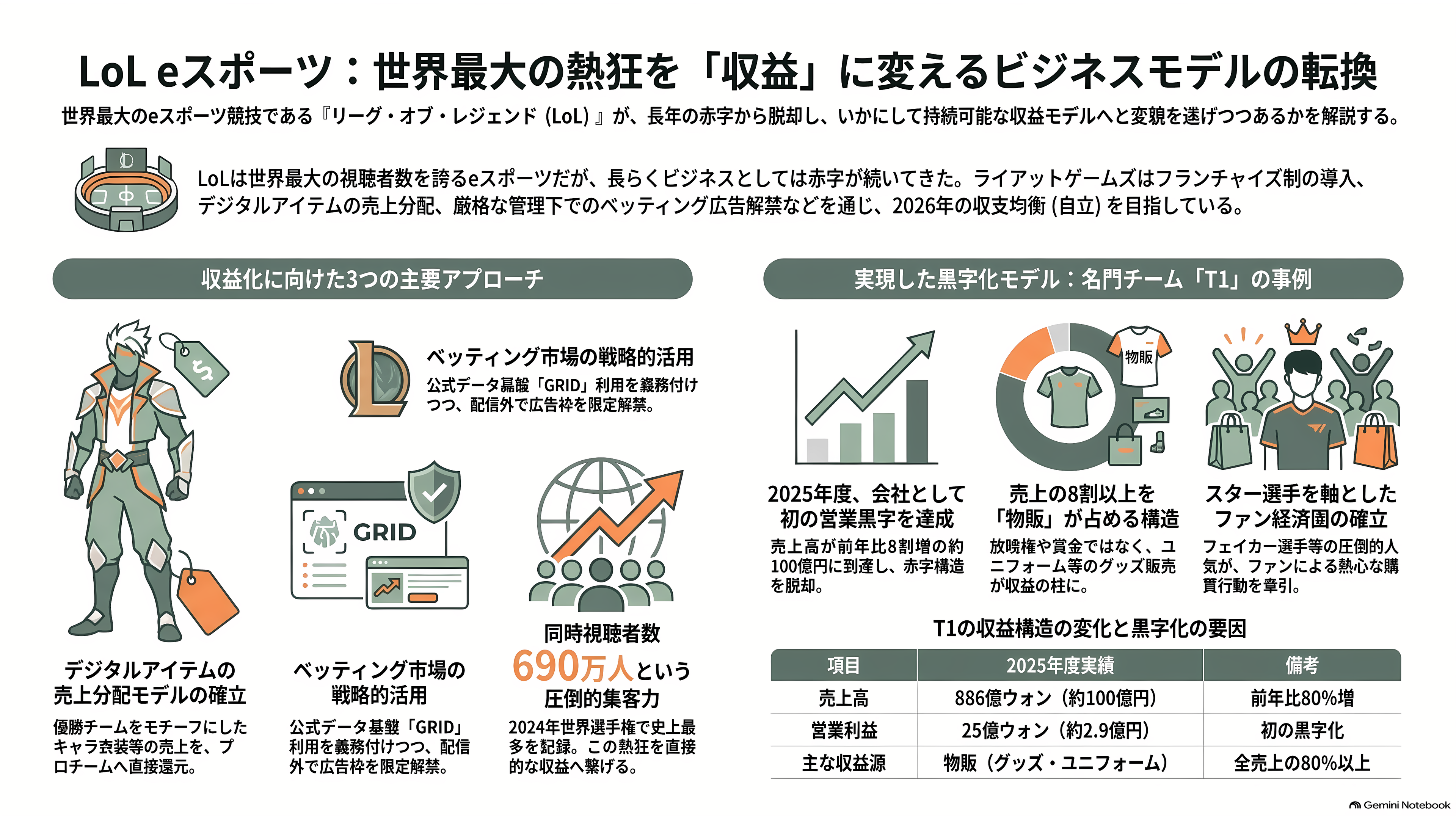 eスポーツ（esports）の市場規模とプレイヤー企業 - LoL――世界最大の観客と、ようやく見えてきた採算 - 章扉
