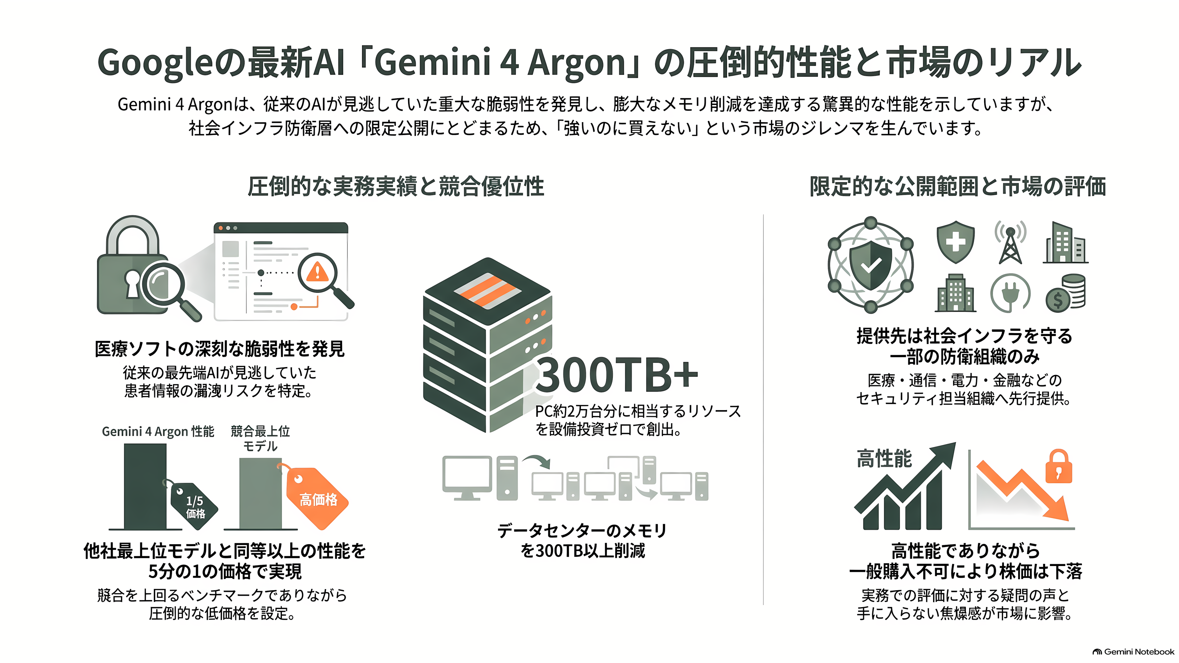 Gemini 4 Argon発表 - 病院のソフトに開いた穴と、まだ買えない最強AI - 章扉