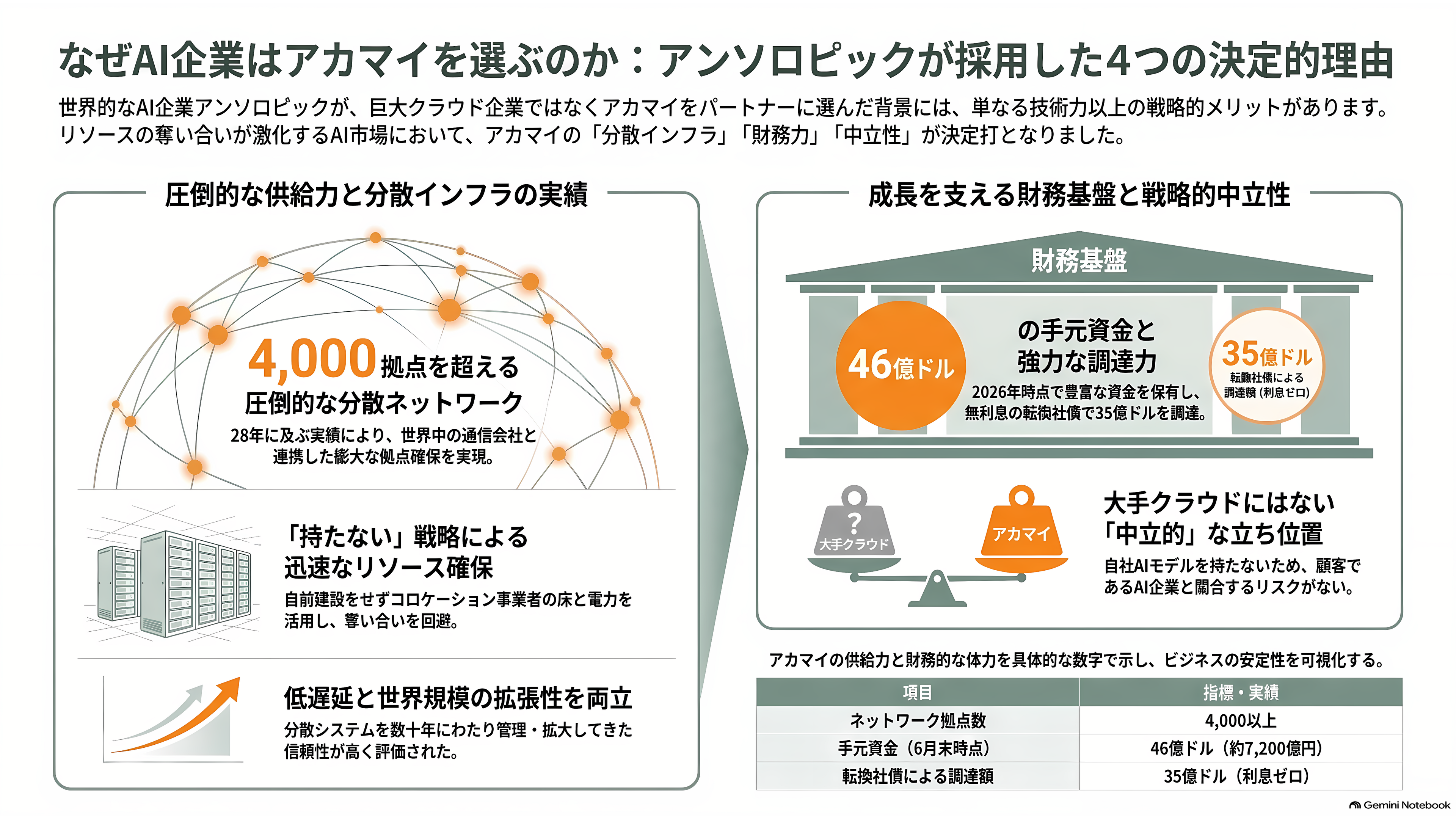 Akamai Technologies(アカマイ)、アンソロピックとの7年1.8兆円のCPU契約で株価20%超の上昇 - アカマイの強み:巨大な分散システムを動かし続ける力 - 章扉