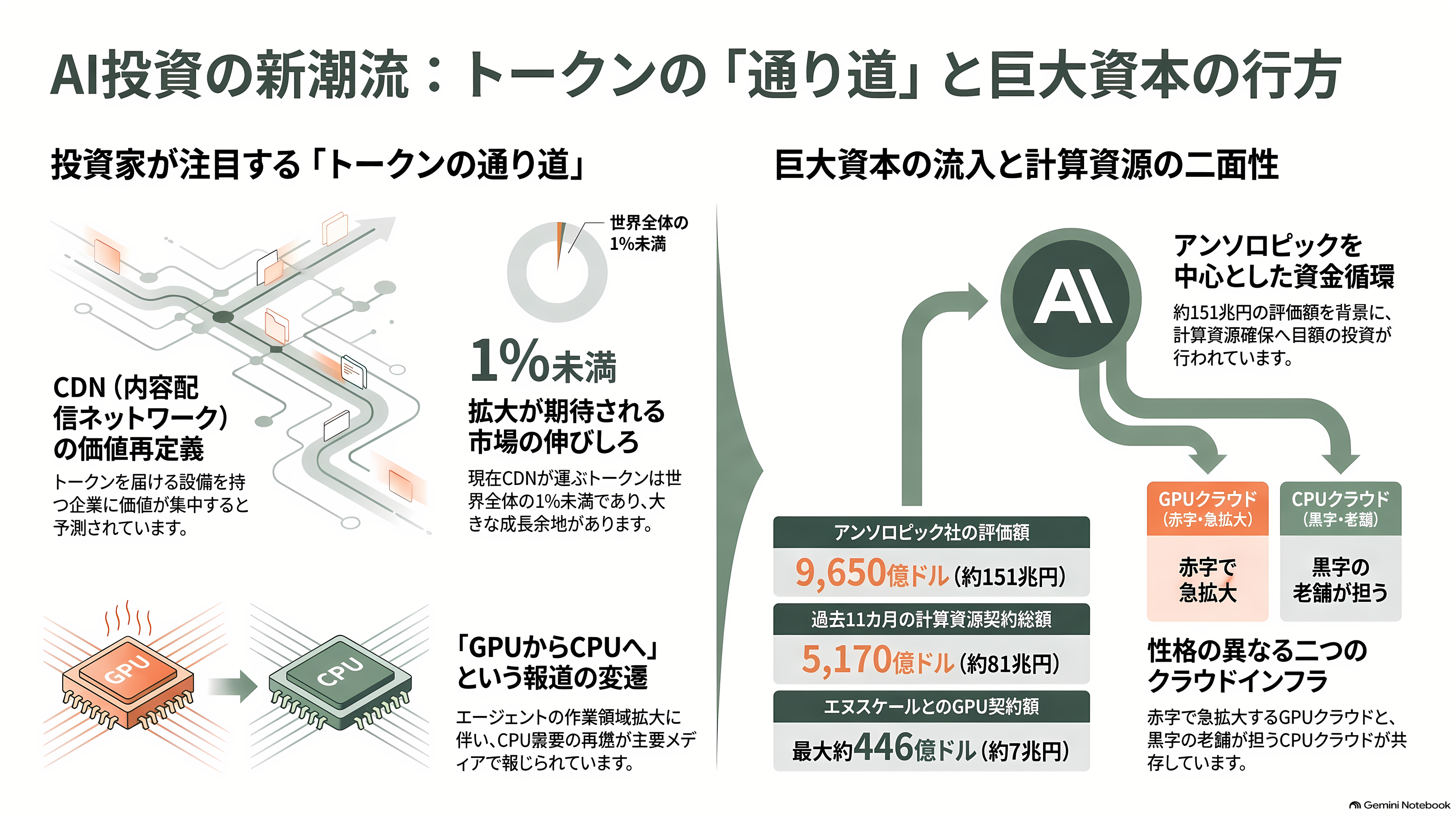 Akamai Technologies(アカマイ)、アンソロピックとの7年1.8兆円のCPU契約で株価20%超の上昇 - シリコンバレーの投資家と報道各社が見ているもの - 章扉