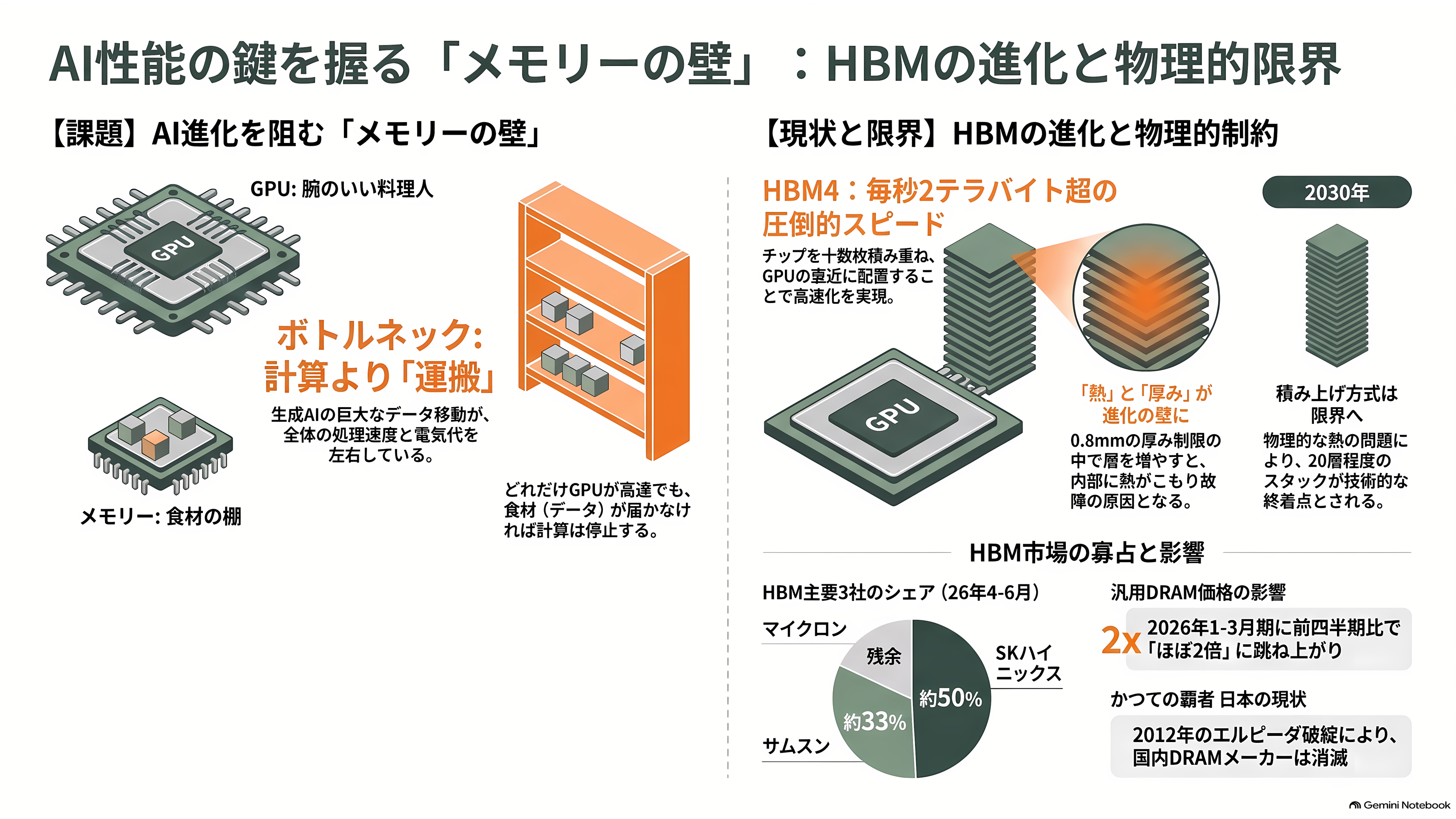 ソフトバンク傘下 SAIMEMORY × 新光電気工業が次世代メモリZAMで協業 - AIの計算機は「メモリー待ち」で止まる - 章扉