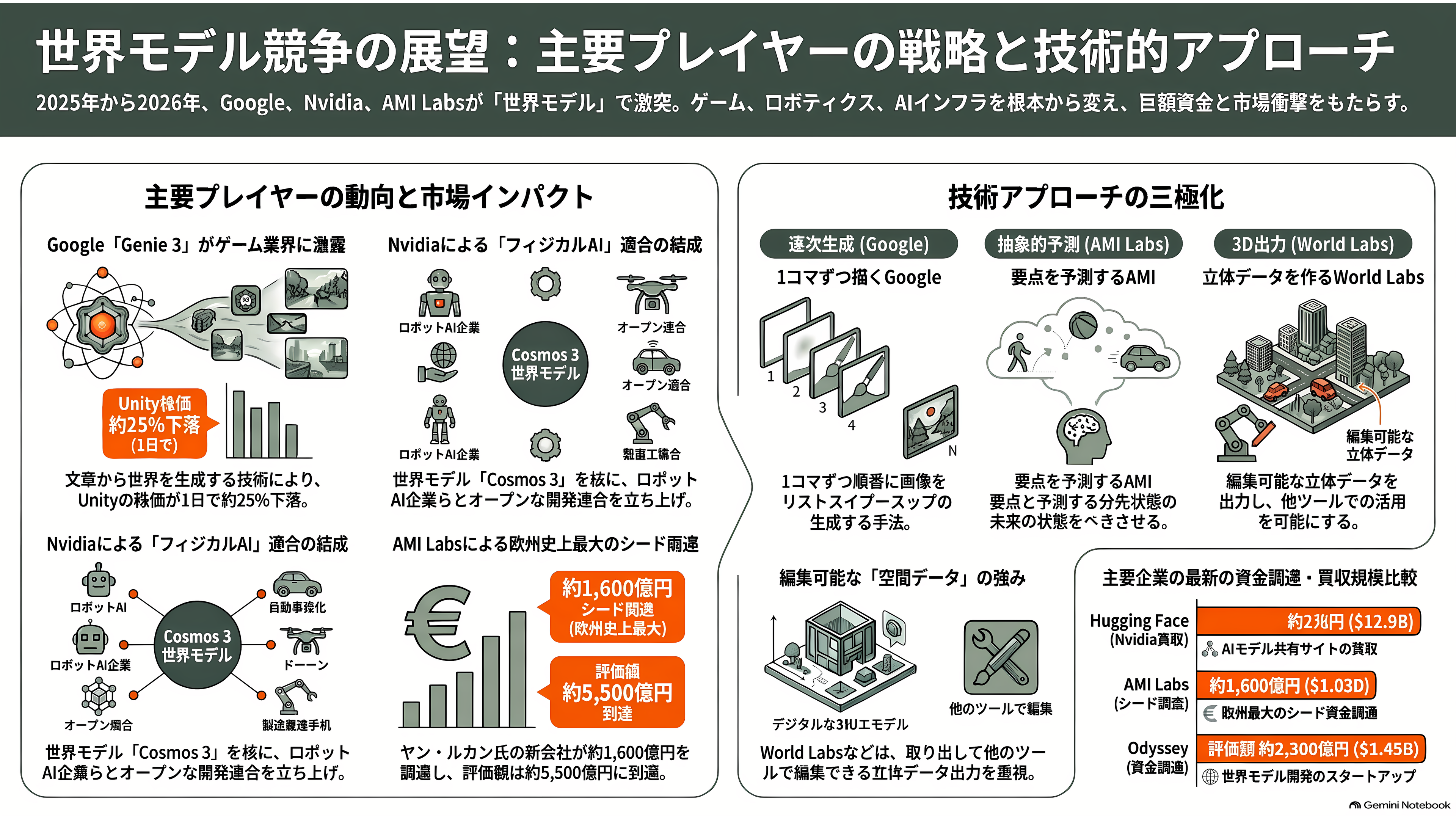 AMDが世界モデルのWorld Labsを1.3兆円で買収。創業者フェイフェイ・リーは、AMDのチーフ・サイエンティストに就任 - 世界モデル競争:グーグル、エヌビディア、そしてルカン - 章扉