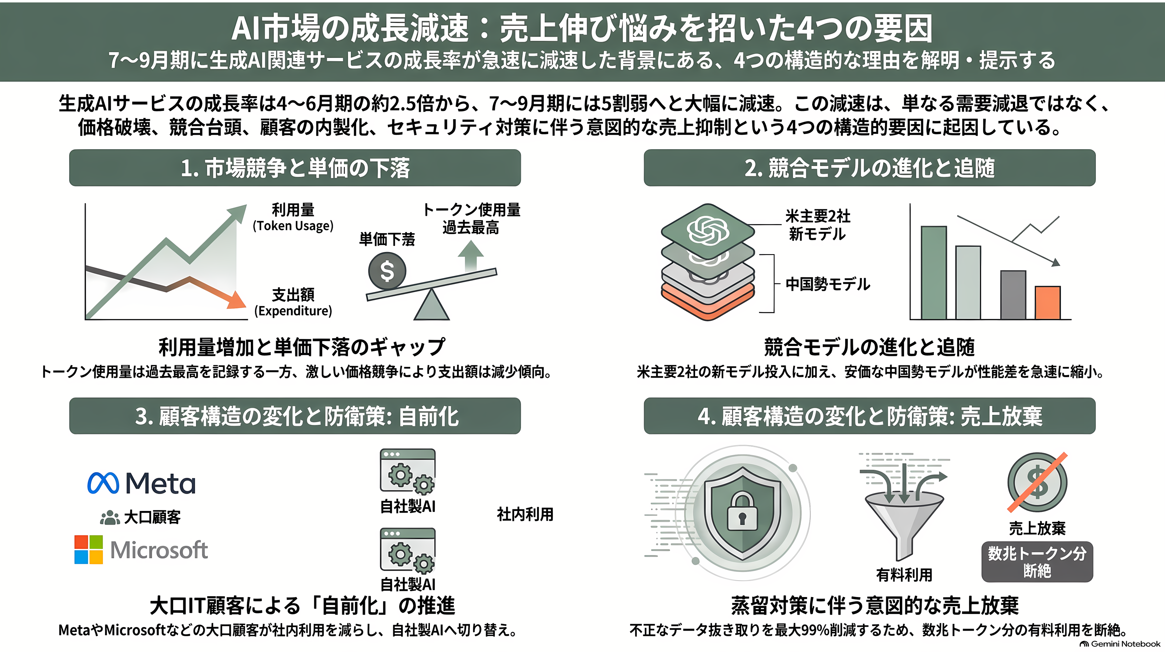 Anthropic(アンソロピック)、2四半期連続の調整後黒字達成。売上高は45%超増え168億ドル(約2兆6600億円)へ。IPOに向けた順調な収益改善 - 伸びが鈍った四つの理由 - 章扉
