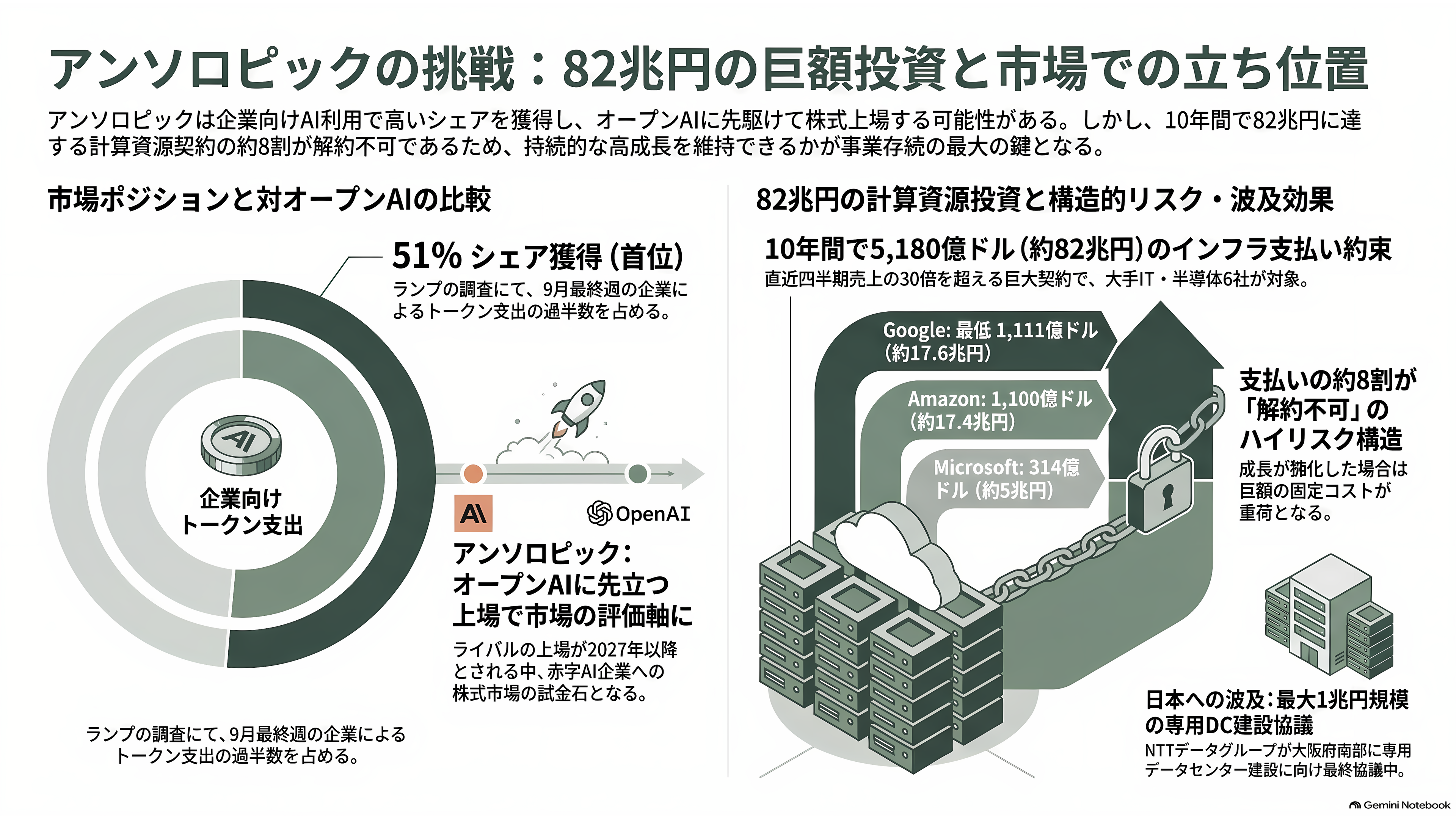 Anthropic(アンソロピック)、2四半期連続の調整後黒字達成。売上高は45%超増え168億ドル(約2兆6600億円)へ。IPOに向けた順調な収益改善 - オープンAIとの比較と、82兆円の計算資源契約 - 章扉