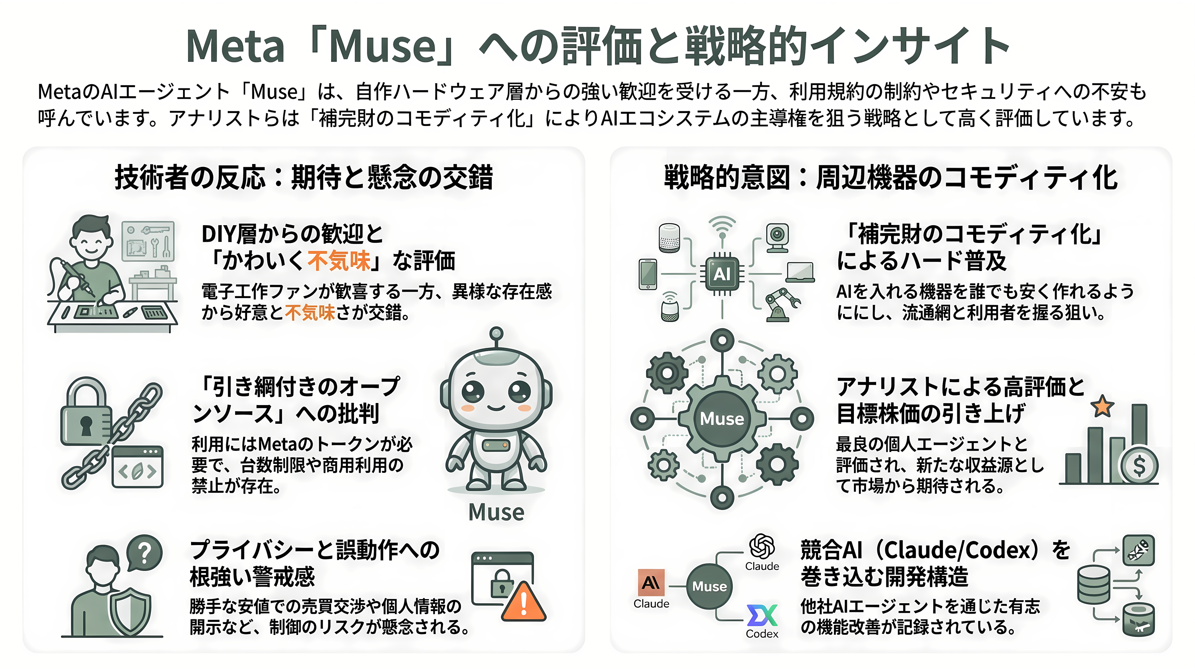 MetaはMuse対応機器を開発できるMuse Gadgetsを公表。ESP32向けファームウェアとLinux向けSDKなど - シリコンバレーの技術者と各紙はどう受け止めたか - 章扉